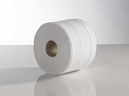 Picture of White Centrefeed Rolls (2ply, 400m x 18cm, Pack of 6)